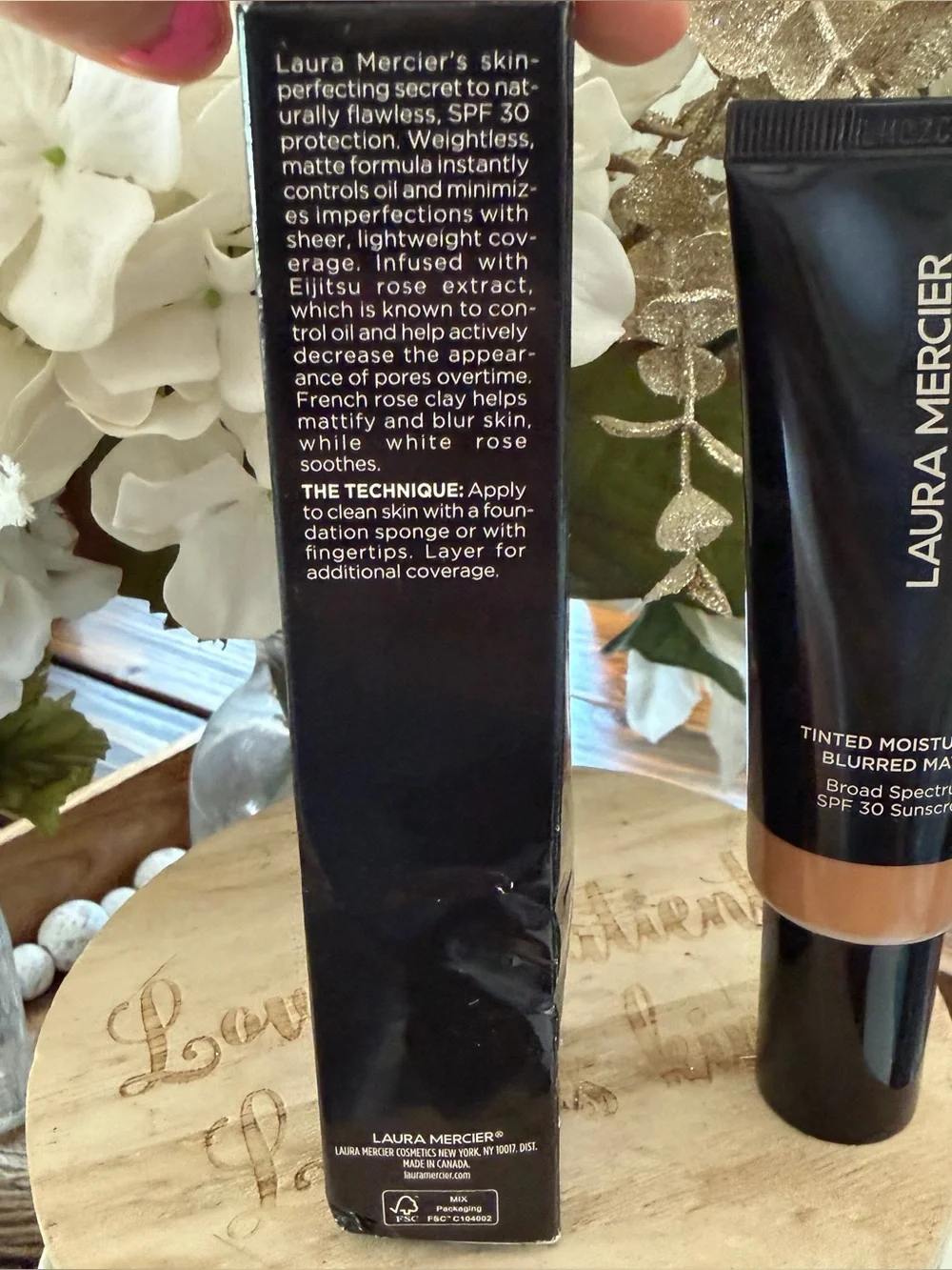 Laura Mercier Tinted Moisturizer Blurred Matte Women 1.5oz 4W Ochre SPF 30 NIB